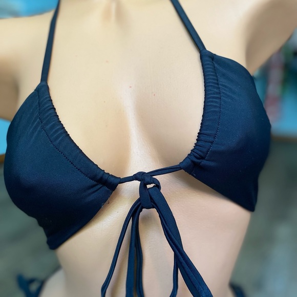 🌟Nasty Gal Be more Pacific Strappy Halter High Leg - Picture 6 of 8